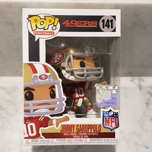 49ers #141 - Jimmy Garoppolo with Funko Pop Case